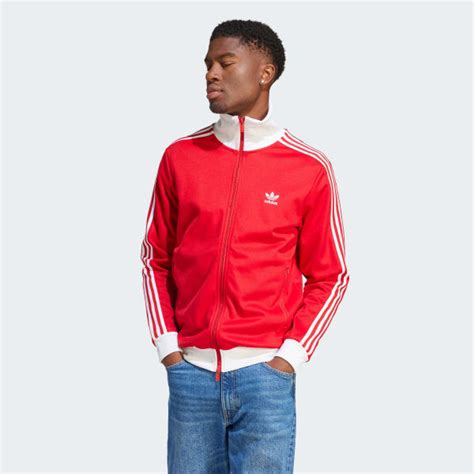 adidas deutschland jacke rot|adidas Premium Originals Jacke .